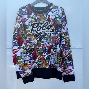 Polo by Ralph Lauren Bold Graphic Crewneck Sweater